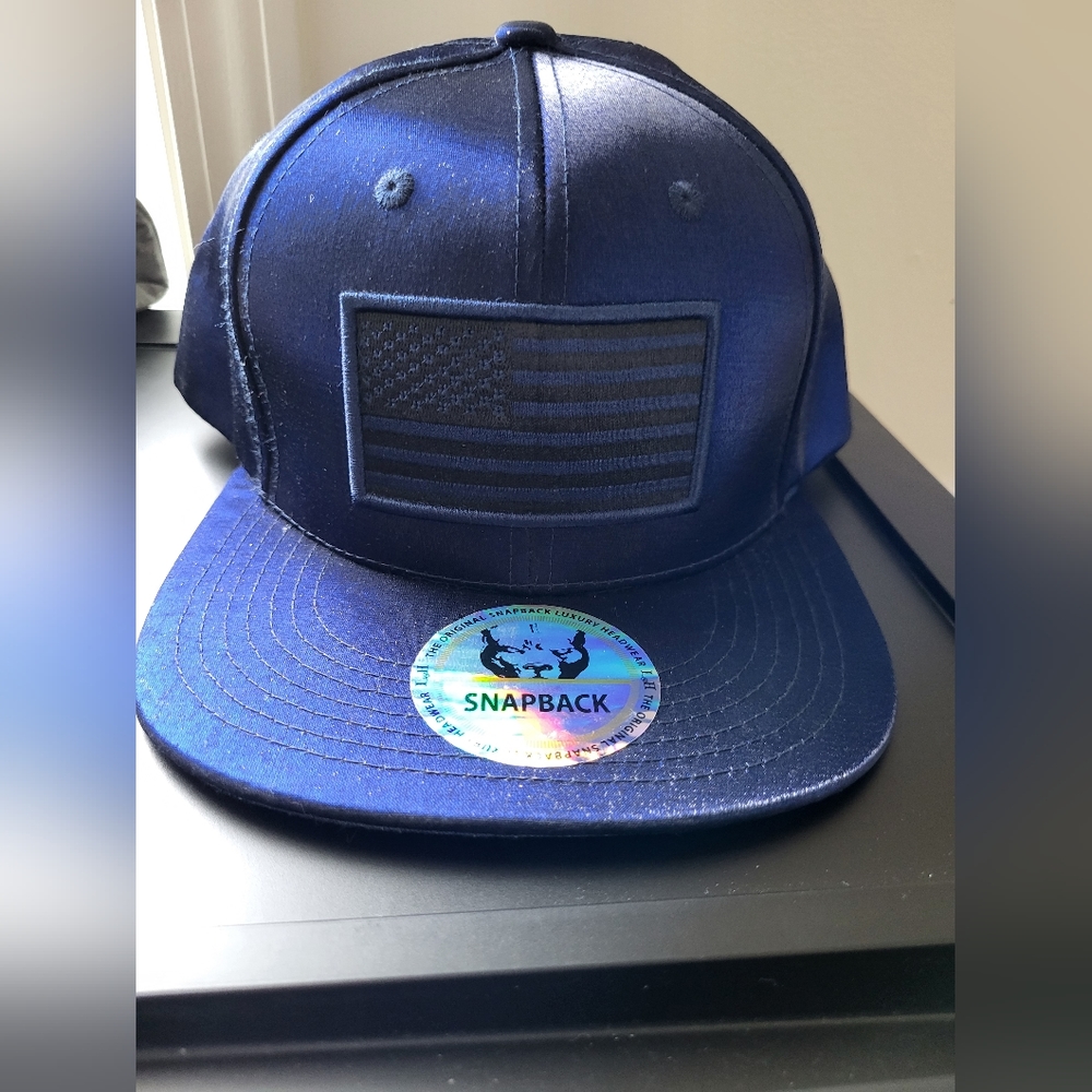 American Flag Snapback